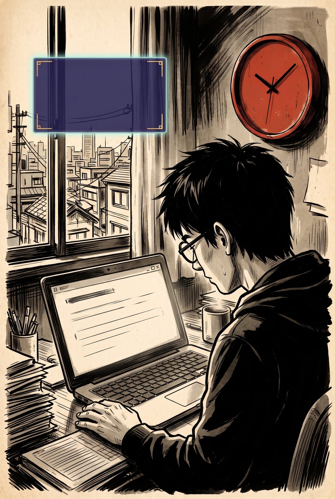返ってきた予定を読んで、深くうなずく僕。