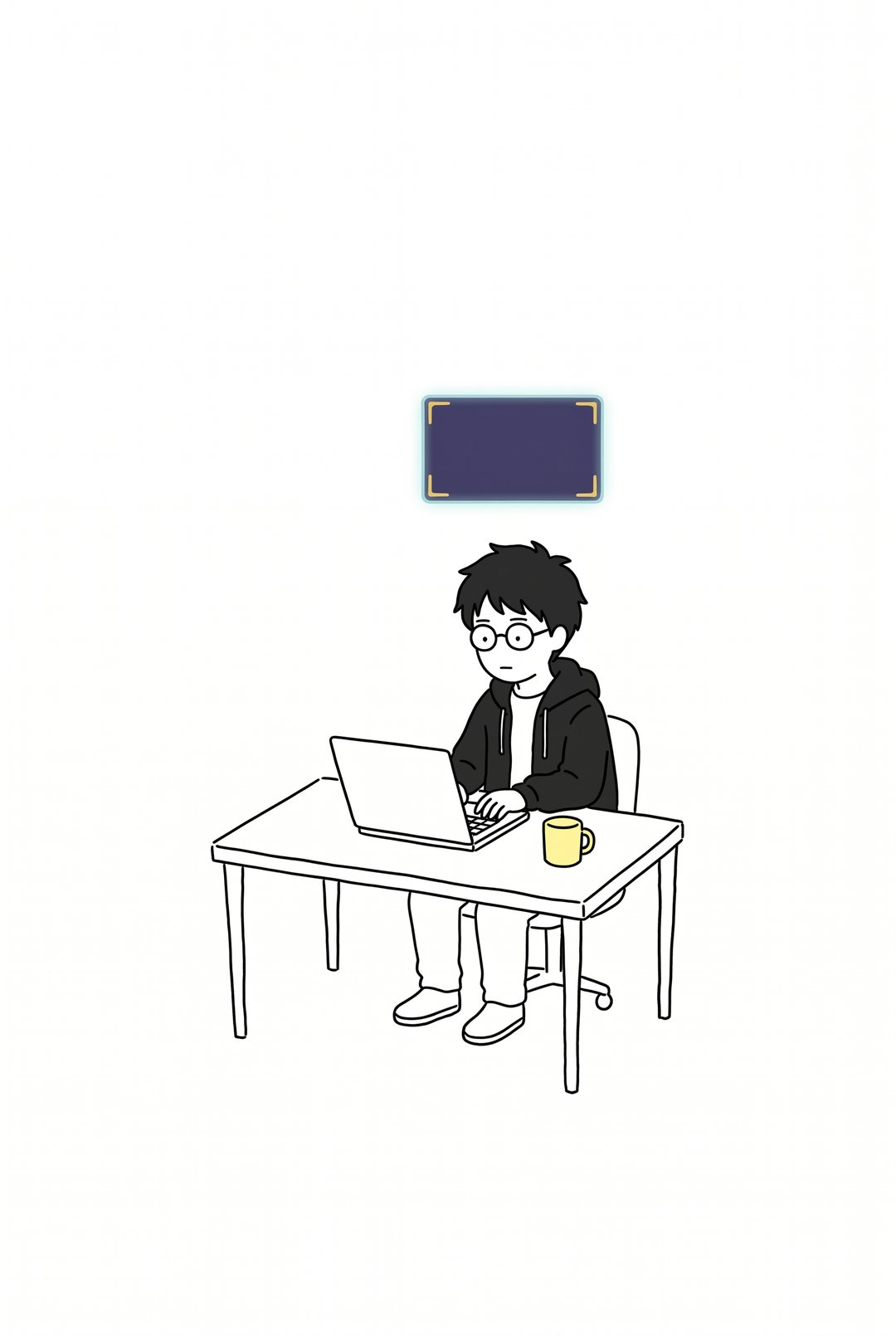 僕が AI に頼みの文を打つ。